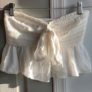 American Eagle strapless crop top